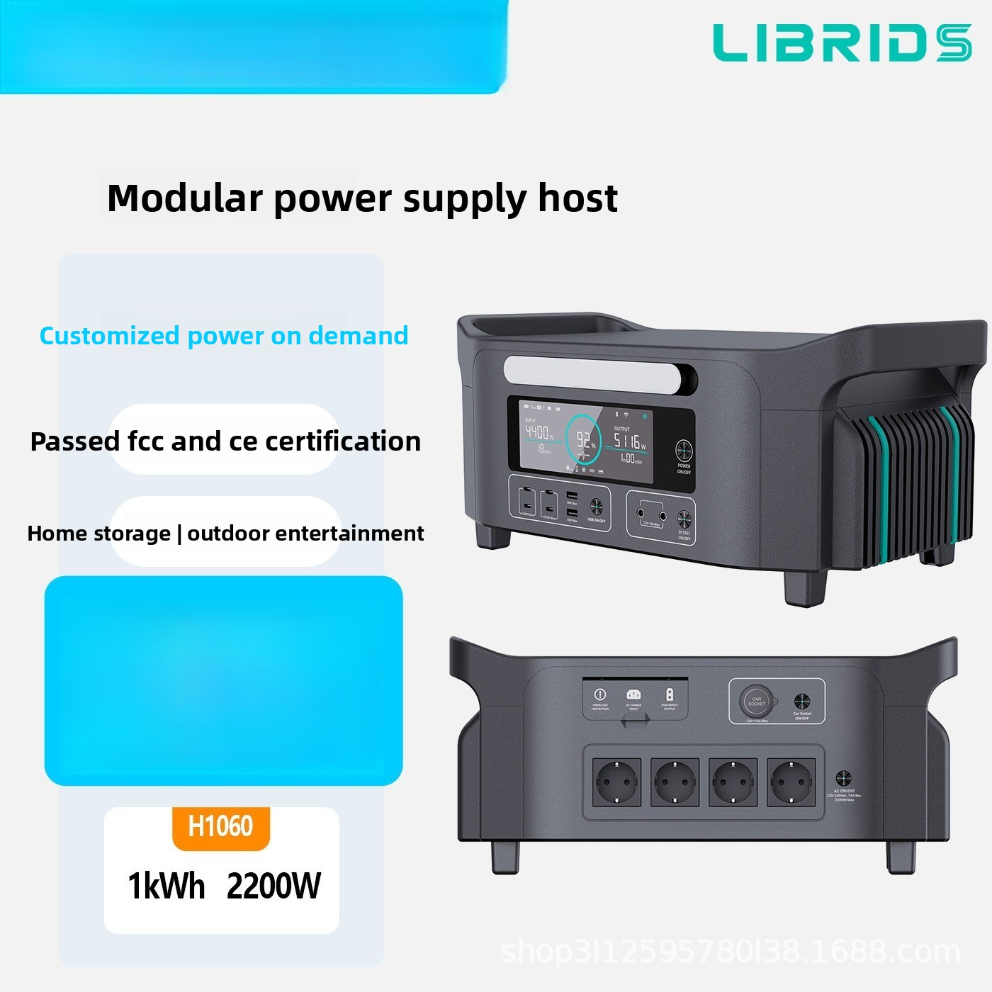 Power Supply - Lirui Librids - Fonte de Energia
