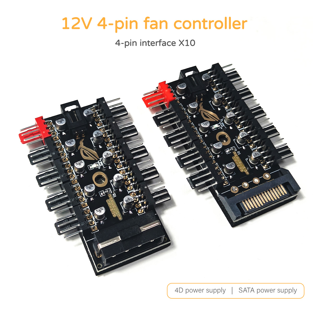 Pc Power Supply - Hub Controlador de Ventiladores PWM 12V