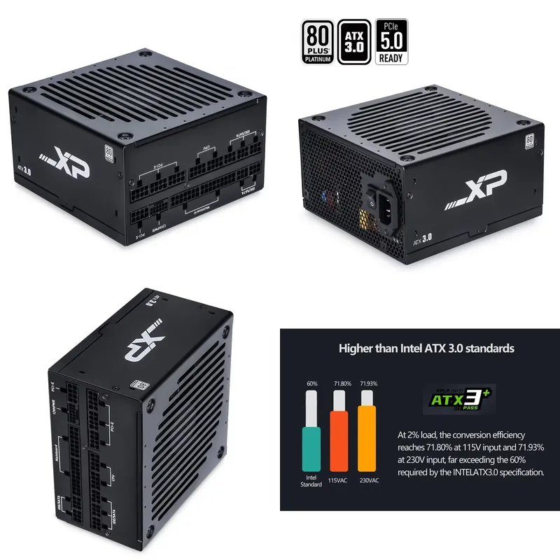 Pc Power Supply - 【CHIMU HOME】 Fonte de Alimentação 850/1000/1200W