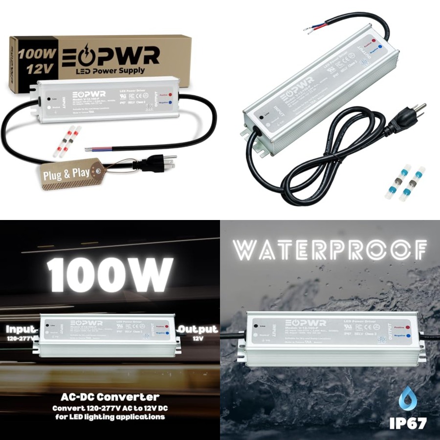 Ac Power Supply - Fonte de Alimentação LED à Prova