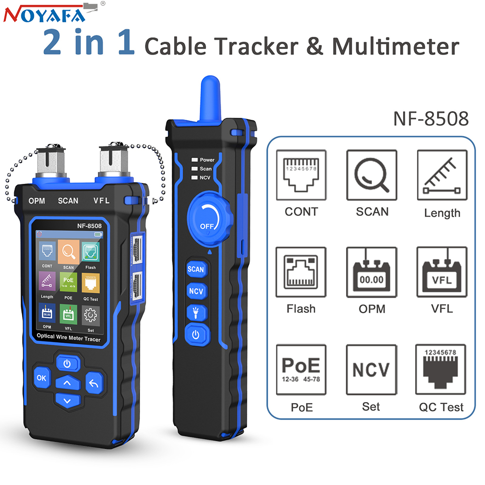 Power Supply Tester - Noyafa NF-8508 testador de cabo de