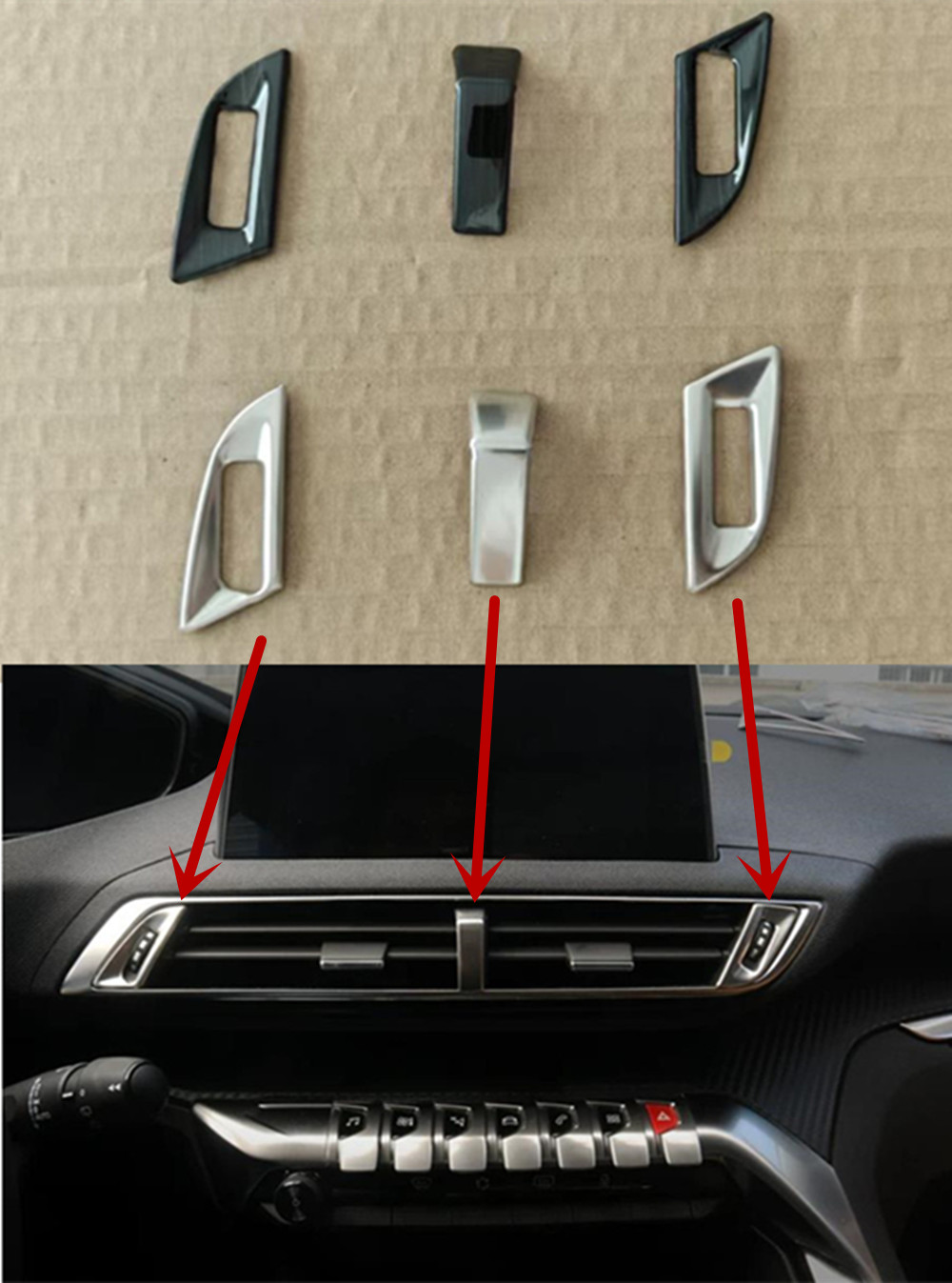 Open Frame Power Supply - Moldura Interna do Painel Central para