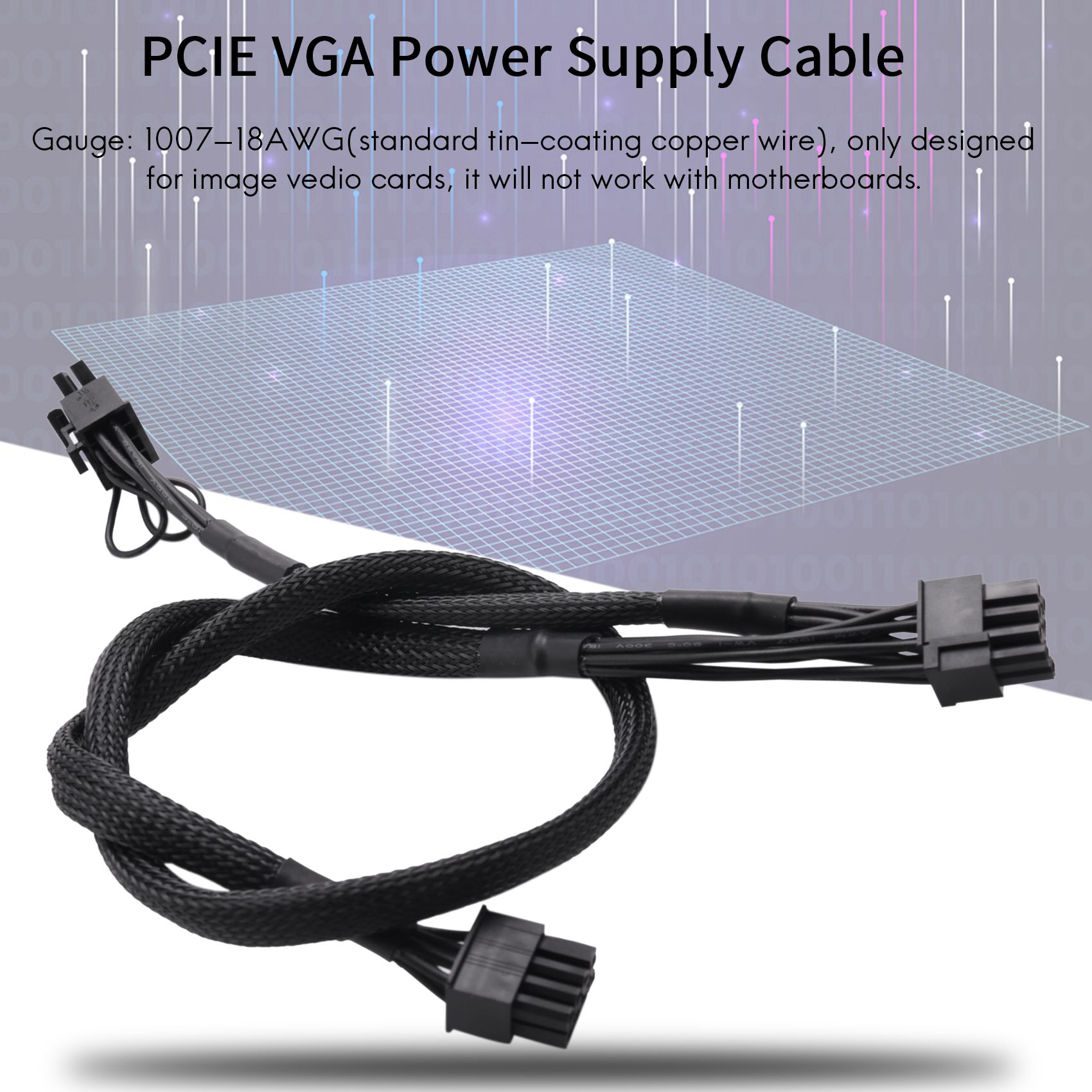 Avançado! PSU 8Pin para Dual 8 - Modular Power Supply avaliação e preço