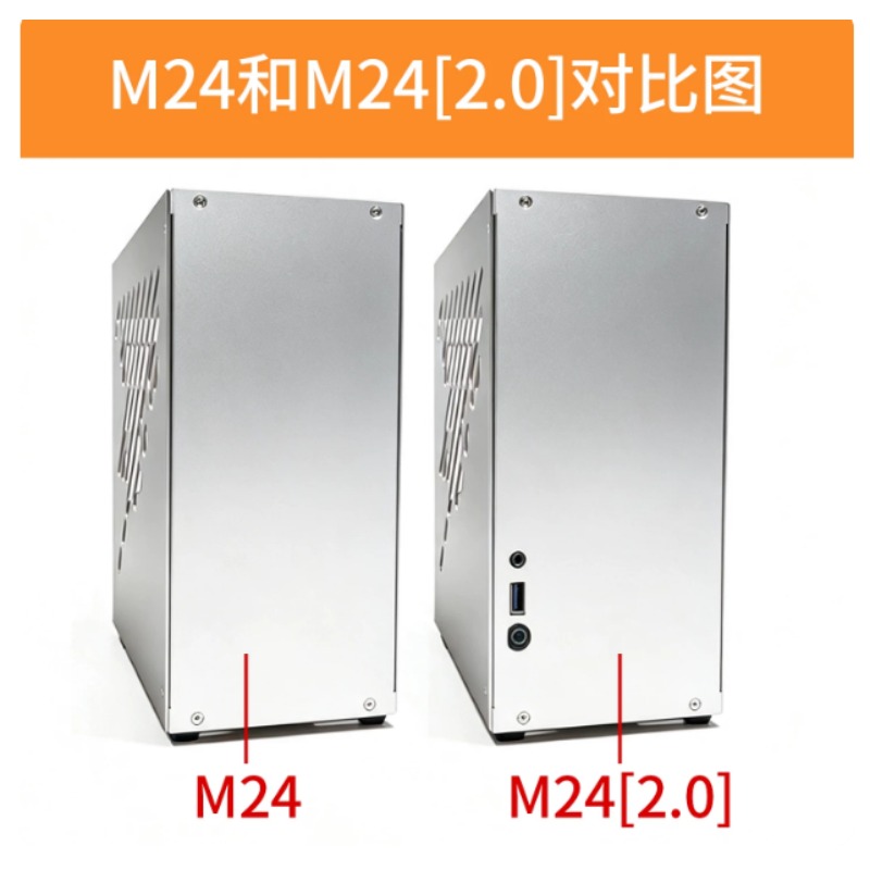 Chassi M24 Mini A4 ITX, totalm - Psu Computer avaliação e preço