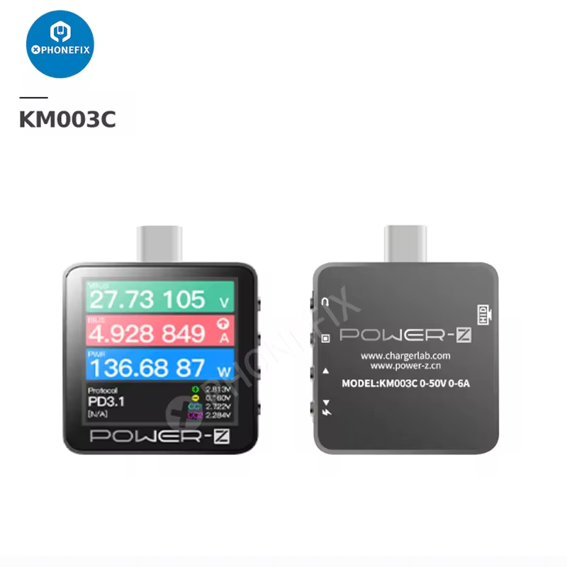 POWER-Z USB Charger Protocol T - Power Supply Tester avaliação e preço