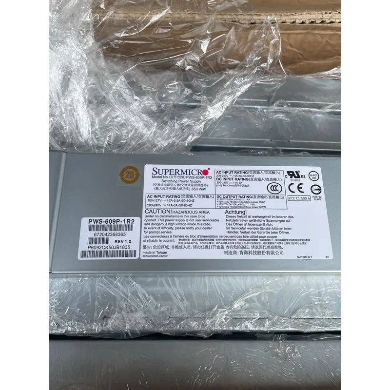 Fonte de Alimentação para Serv - Power Supply 650W avaliação e preço