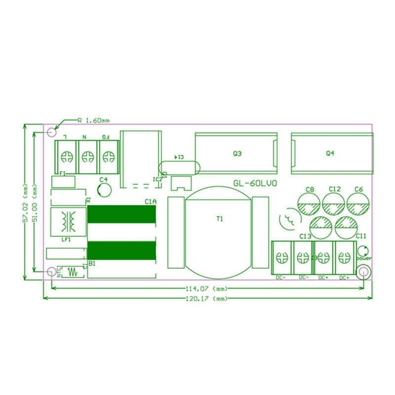 Fonte de Alimentação Chaveada  - Dc Power Supply 12V avaliação e preço