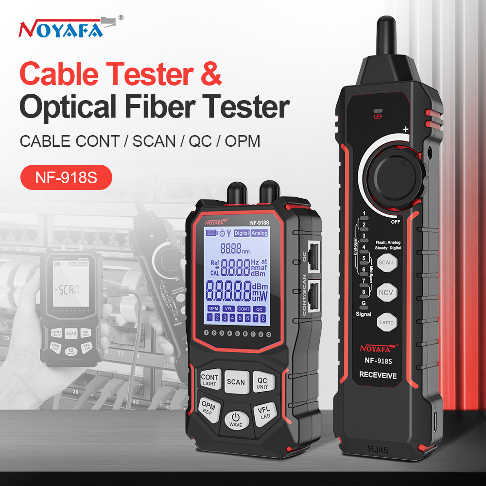 Noyafa testador de cabo de red - Power Supply Tester avaliação e preço