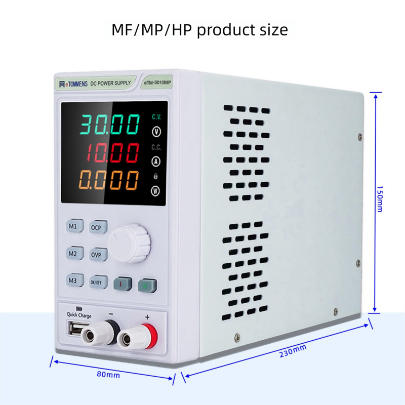 300w ETM-3010MF 30v10a display - Smps Power Supply avaliação e preço