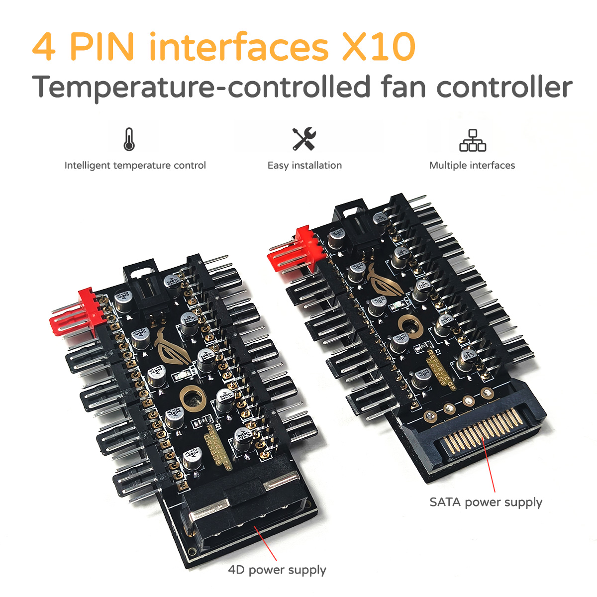 Hub Controlador de Ventiladore - Pc Power Supply avaliação e preço