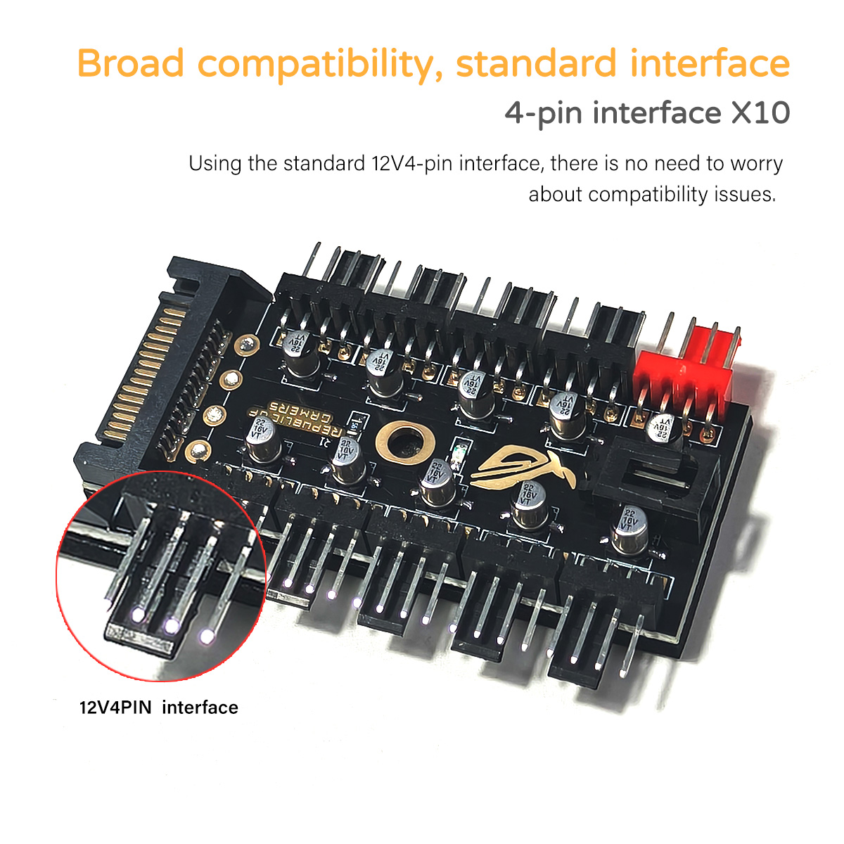 Hub Controlador de Ventiladore - Pc Power Supply avaliação e preço