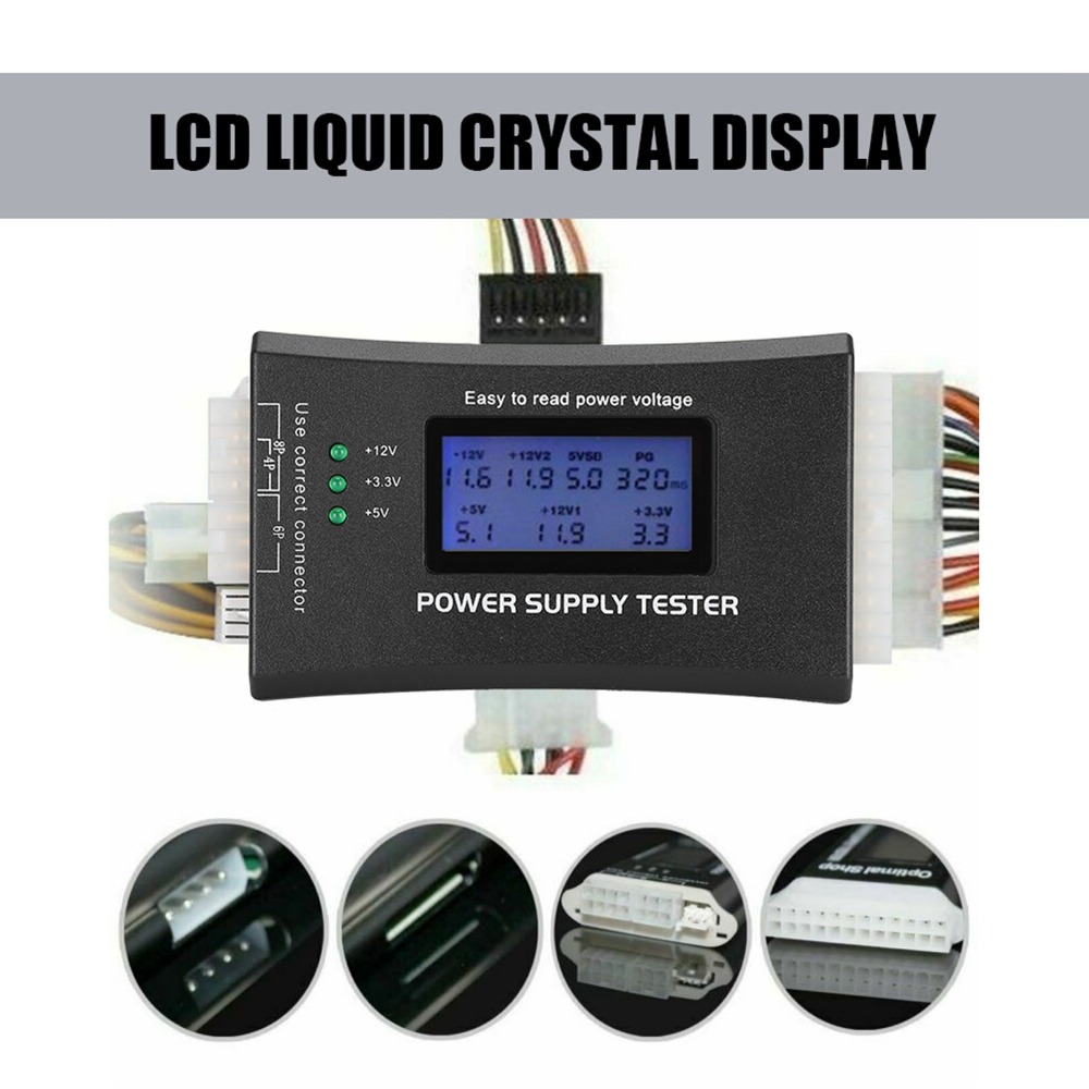Testador de Fonte de Alimentaç - Power Supply Tester avaliação e preço