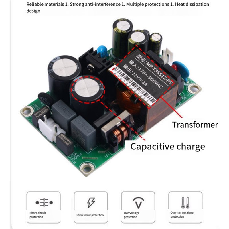 Módulo de Fonte de Alimentação - Dc Power Supply 12V avaliação e preço