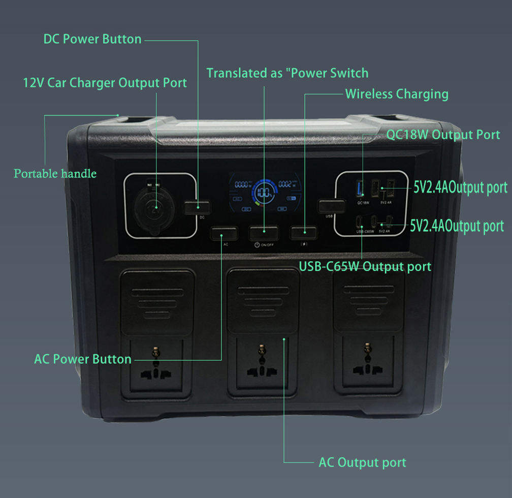 Gerador Solar Portátil de 1500 - Power Supply avaliação e preço