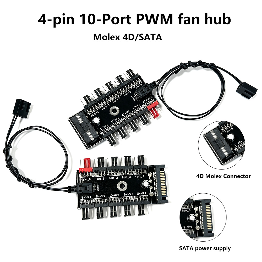 Hub Divisor de Ventiladores PW - Pc Power Supply avaliação e preço