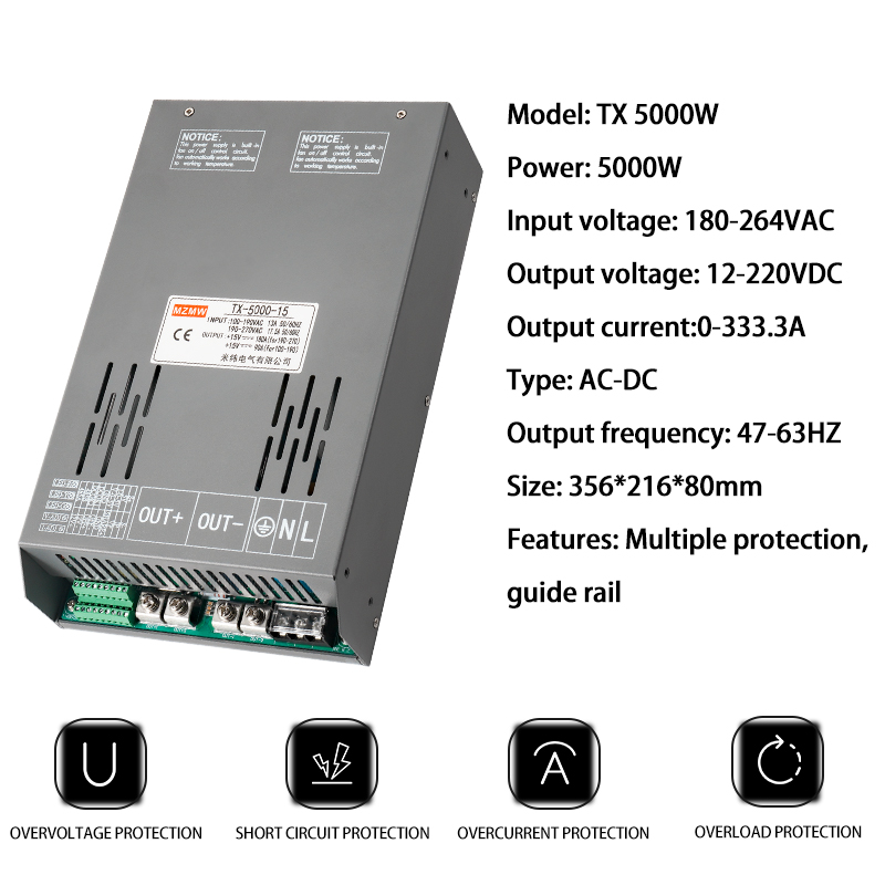 5000w 12v 24v 36v 48v 72v 80v- - Smps Power Supply avaliação e preço