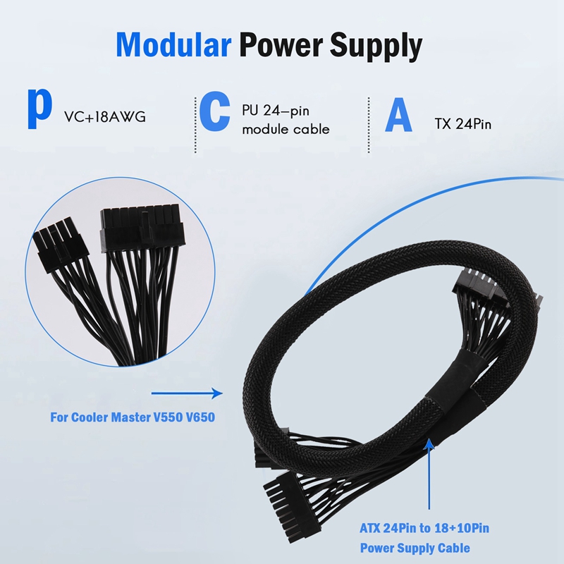 Cabo de alimentação modular pa - Power Supply avaliação e preço