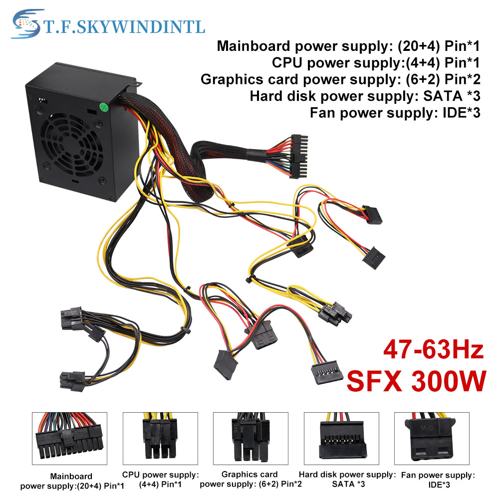 Fonte de fonte de alimentação  - Power Supply 650W avaliação e preço
