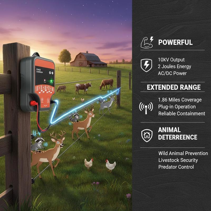 Eletrificador de Animais 10kV  - Ac Power Supply avaliação e preço
